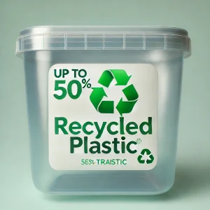 Incorrect way to indicate percentage recycled